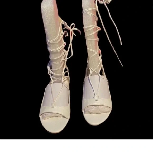 Vero Cuoio Leather Gladiator Sandals - Picture 5 of 9